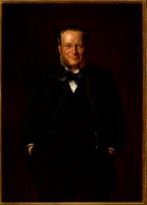 Kazimierz Teofil Pochwalski - Portrait of Hipolit Wawelberg - MP 1266 MNW - National Museum in Warsaw