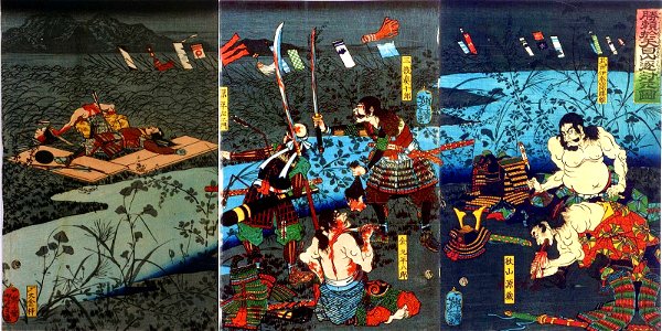 Katsuyori died at Mt.Tenmoku 02