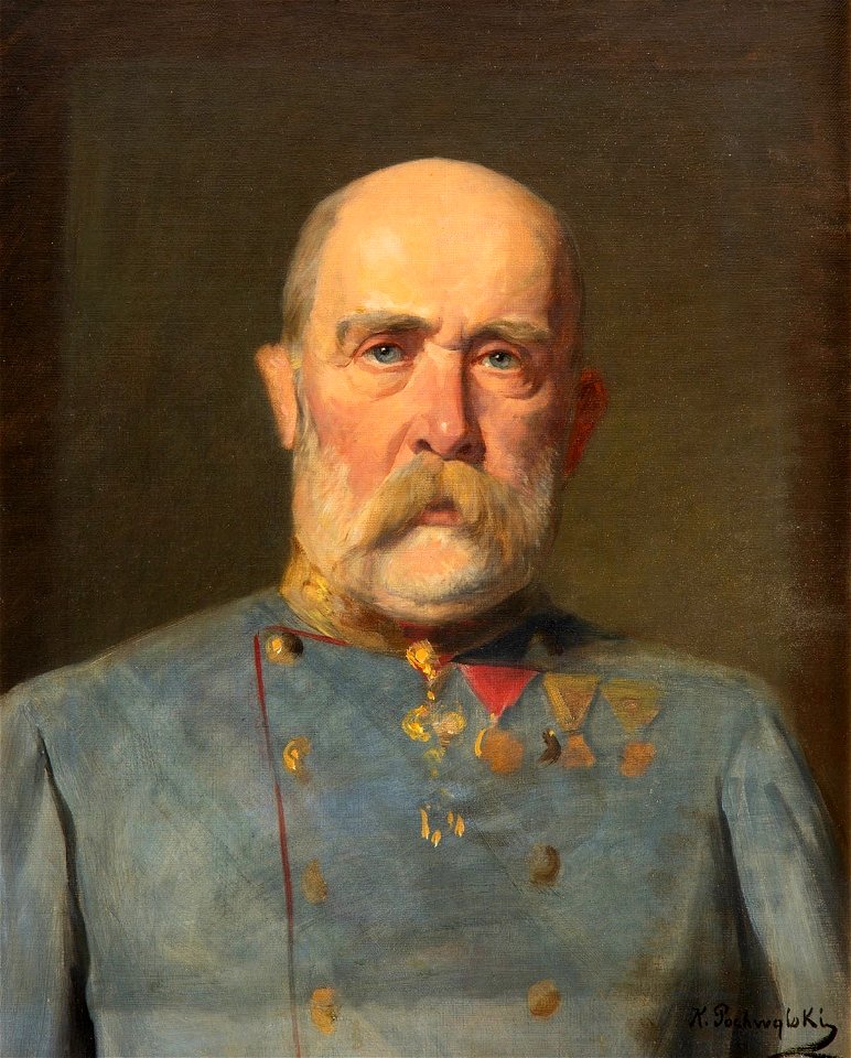Kazimierz Pochwalski - Portret arcyksięcia austriackiego Karola Ludwika Habsburga