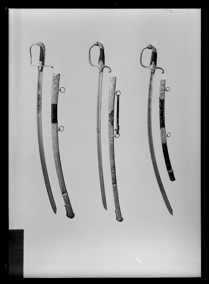 Kavalleriofficerssabel, Sverige 1810-1818 med fäste av s.k - Livrustkammaren - 60749