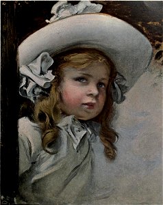Friedrich August von Kaulbach - Kinderbildnis