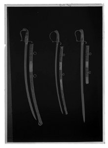 Kavalleriofficerssabel, Sverige ca 1810- ca 1818 - Livrustkammaren - 26944-negative