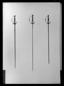 Kavaljersvärja klinga Spanien c. 1800 - Livrustkammaren - 69311