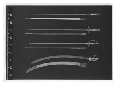 Kavaljersvärja, Frankrike ca 1785 - Livrustkammaren - 78251-negative