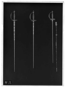 Kavaljersvärja, England ca 1800 - Livrustkammaren - 9343-negative