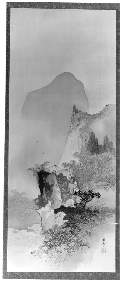 Kawabata Gyokushō - Spring Landscape - 08.148.10 - Metropolitan Museum of Art