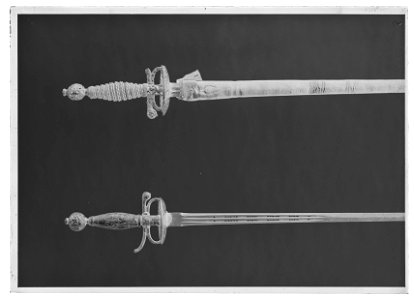 Kavaljersvärja, Spanien ca 1740-1760 - Livrustkammaren - 17782-negative