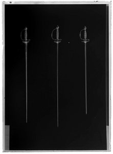 Kavaljersvärja klinga Spanien c. 1800 - Livrustkammaren - 69311-negative