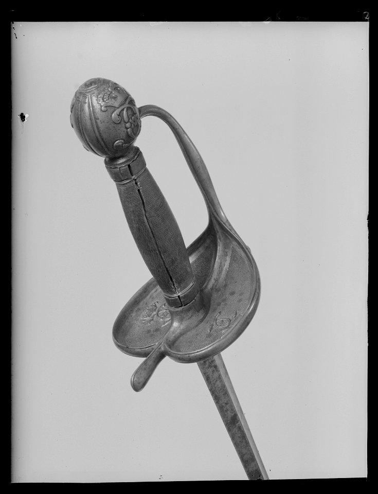 Kavalleriofficersvärja, Sverige ca 1715 - Livrustkammaren - 36809