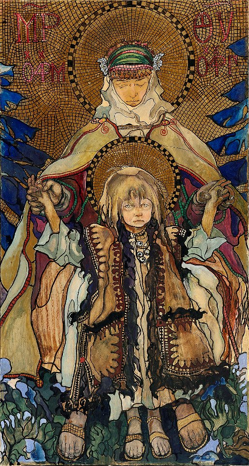 Kazimierz Sichulski - Die Huzulische Madonna - 1365b - Österreichische Galerie Belvedere