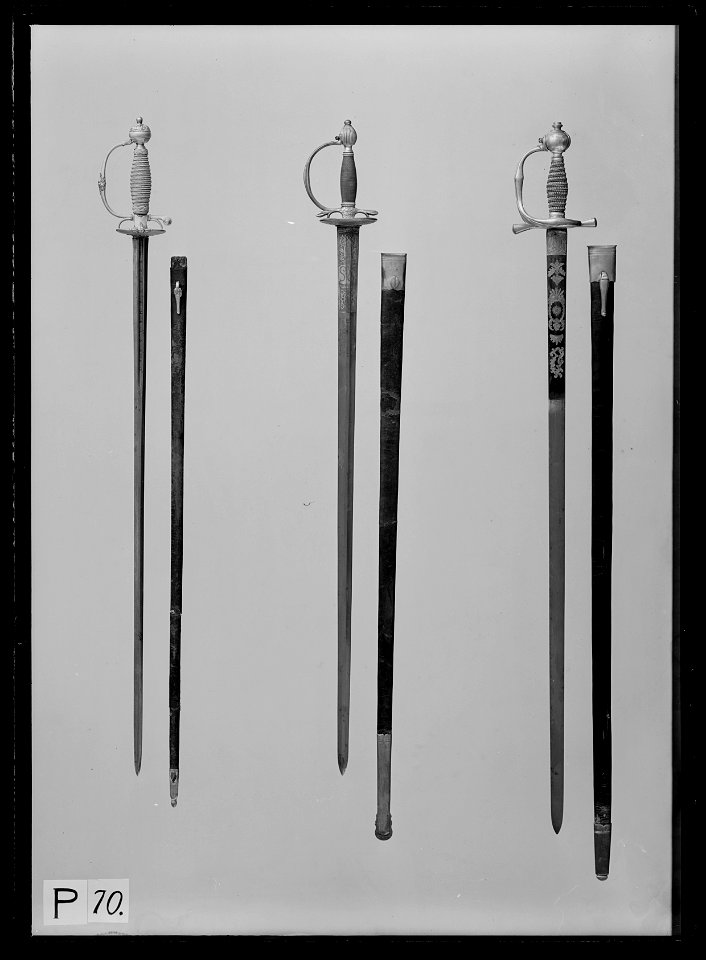 Kavalleriofficersvärja, Sverige, 1700-talets mitt - Livrustkammaren - 9350