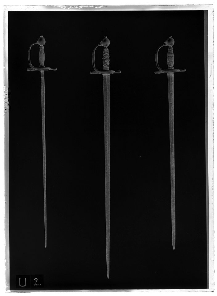 Kavalleriofficersvärja, Sverige ca 1700 - Livrustkammaren - 60710-negative