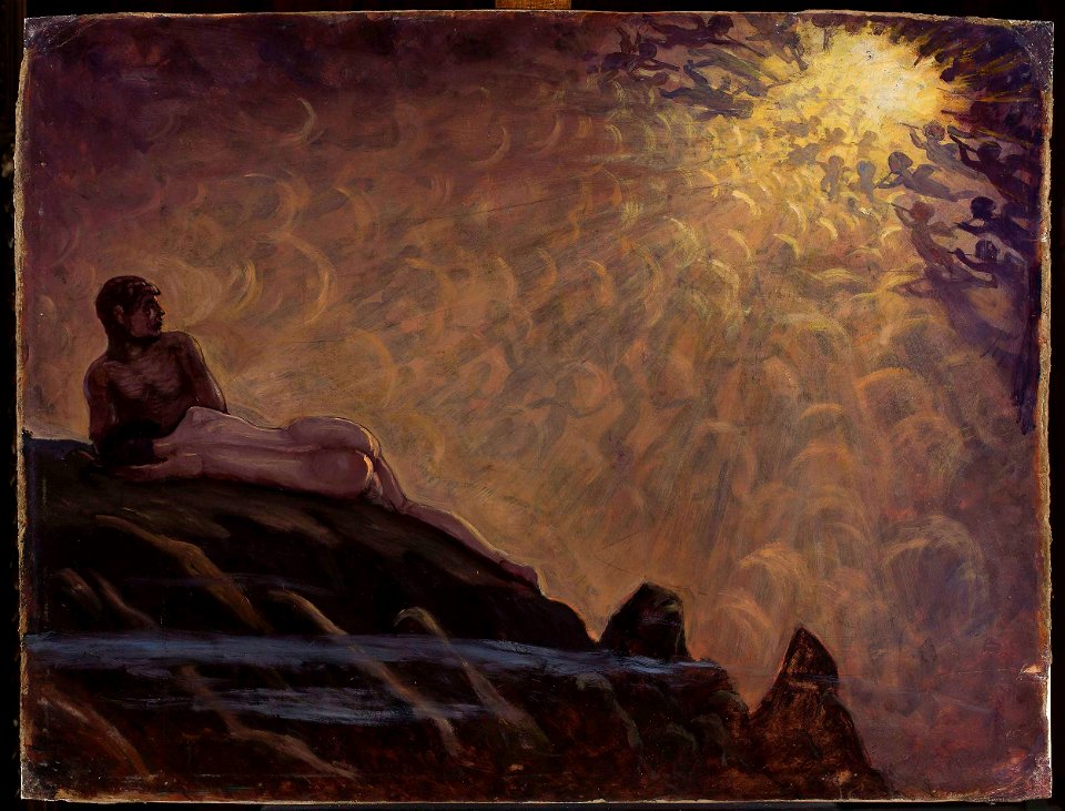 Kazimierz Stabrowski - Fantastical composition - MP 477 MNW - National Museum in Warsaw
