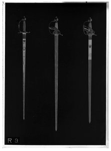 Kavalleriofficerspallasch, Sverige, 1770-tal - Livrustkammaren - 77828-negative