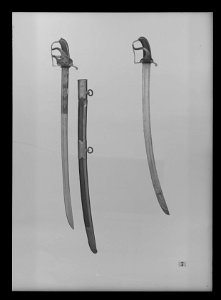Kavalleriofficerssabel, Sverige ca 1750 - Livrustkammaren - 44364