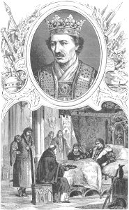 Kazimierz Jagiellończyk (Wizerunki książąt i królów polskich). Free illustration for personal and commercial use.