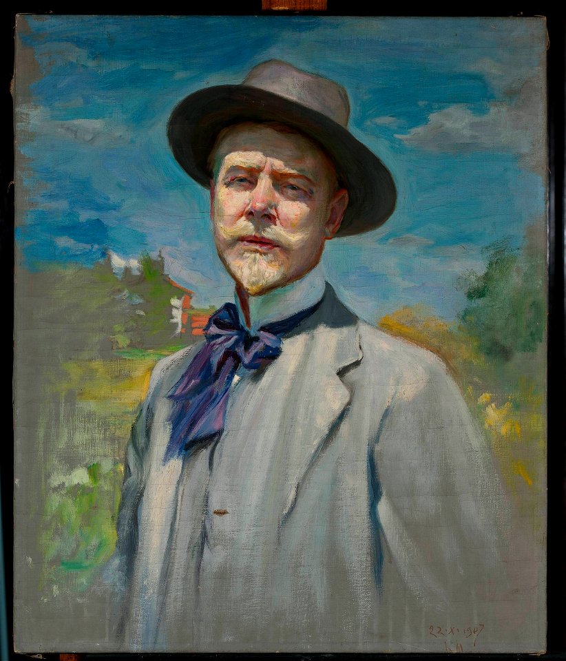 Kazimierz Mordasewicz - Self-portrait - MP 2145 MNW - National Museum in Warsaw