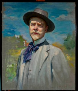 Kazimierz Mordasewicz - Self-portrait - MP 2145 MNW - National Museum in Warsaw