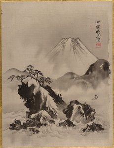Kawanabe Kyōsai - Mount Fuji - 14.76.61.3 - Metropolitan Museum of Art
