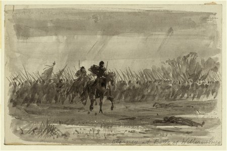 Kearney (sic) at Battle of Williamsburg LCCN2004660331