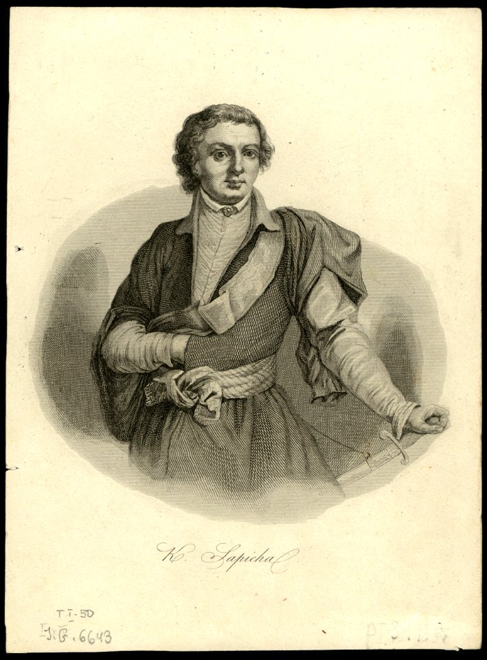 Kazimier Niestar Sapieha. Казімер Нестар Сапега (1839)