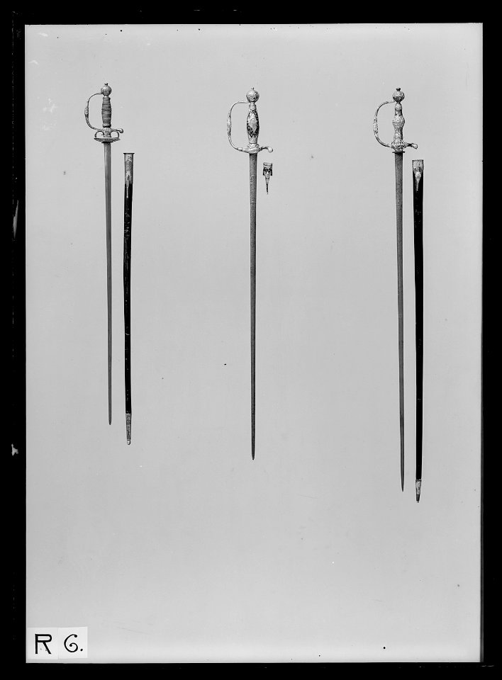 Kavaljersvärja , Tyskland ca 1750 - Livrustkammaren - 52146