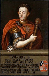 Kazimier Jan Sapieha. Казімер Ян Сапега (1709)