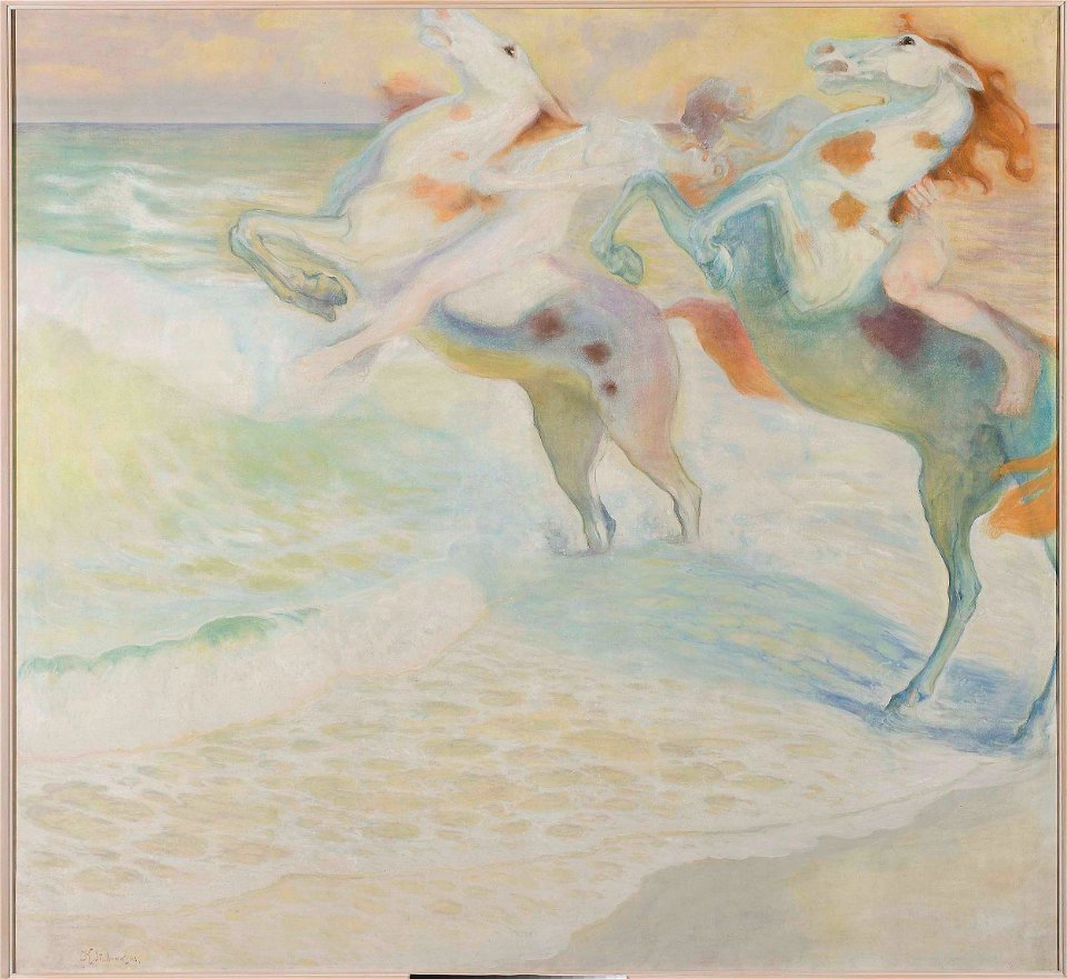 Kazimierz Stabrowski - Sketch for “Fight for a woman” - MP 461 MNW - National Museum in Warsaw