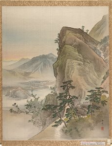 Kawabata Gyokushō - Landscape - 14.76.61.67 - Metropolitan Museum of Art