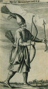 Kays- Bogenschütz - Busbeck Avgerii Gislenii Von - 1664