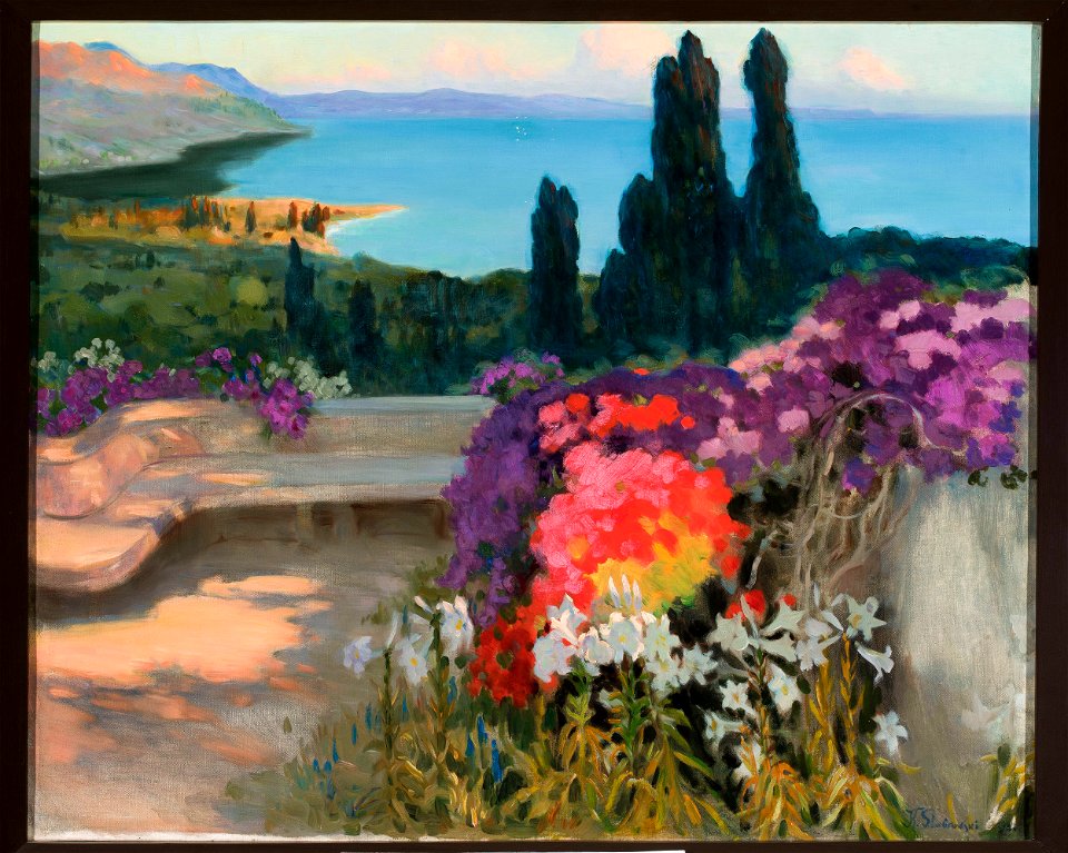 Kazimierz Stabrowski - Southern landscape – Taormina - MP 480 MNW - National Museum in Warsaw