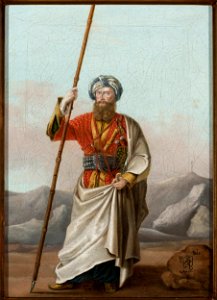 Kazimierz Żwan - Portrait of Wacław Rzewuski, nicknamed “emir” - MP 5172 - National Museum in Warsaw