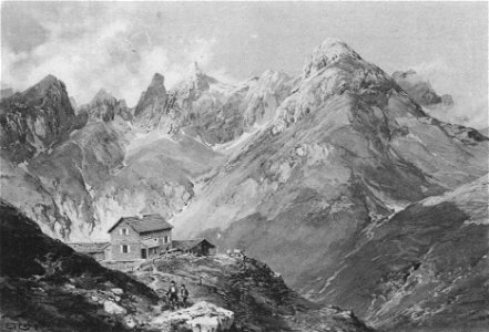 Kemptner Huette Zeichnung