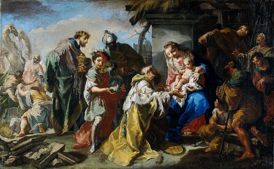 Anton Kern - Die Anbetung der Könige (ca.1730)