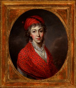 Kazimierz Wojniakowski - Portrait of Izabela née von Flemming, Princess Czartoryska (1746–1835) - MNK XII-427 - National Museum Kraków