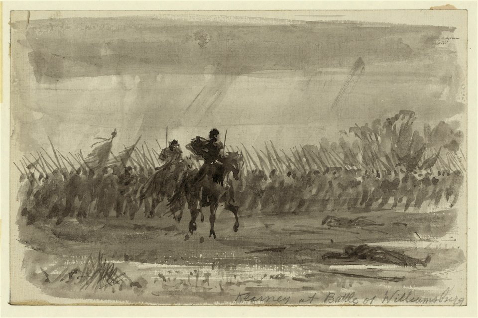 Kearney (sic) at Battle of Williamsburg LCCN2004660331