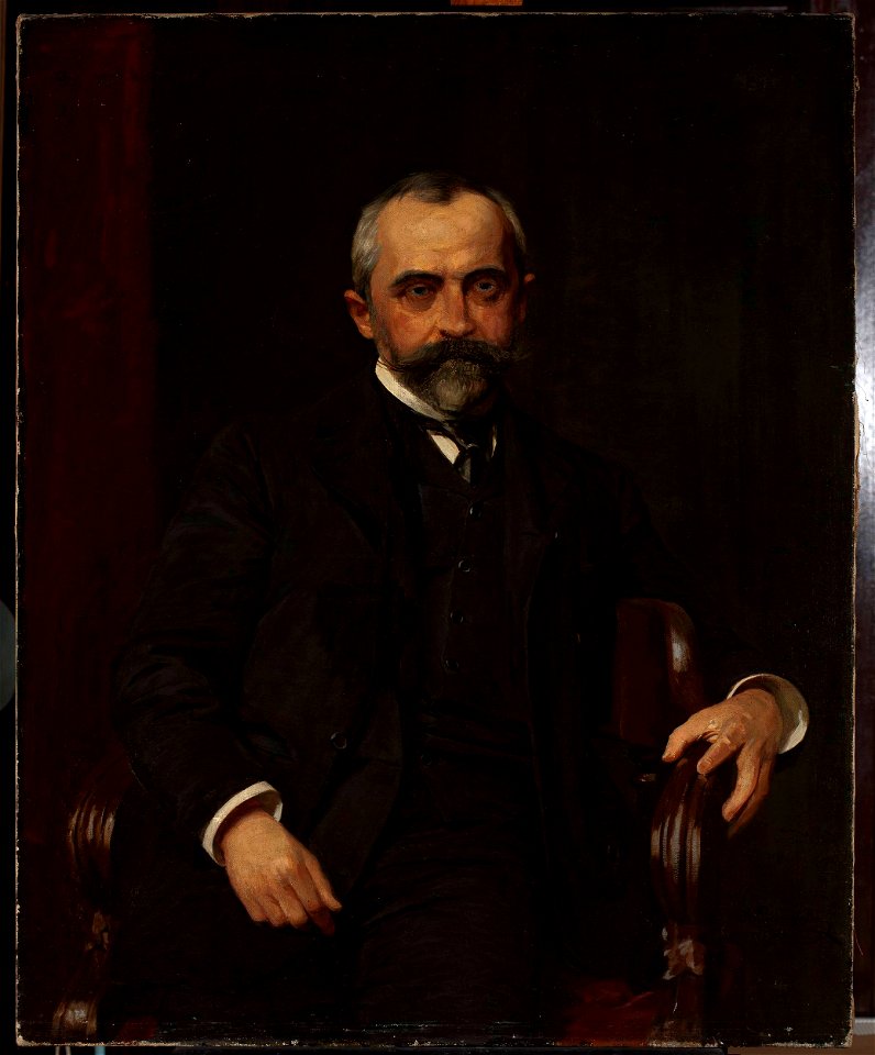 Kazimierz Teofil Pochwalski - Portrait of Straszewski - MP 2331 MNW - National Museum in Warsaw