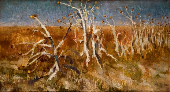 Kazimierz Sichulski - Musk Thistles - MNK II-b-65 - National Museum Kraków