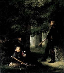 Georg Friedrich Kersting - On Outpost Duty - WGA12124