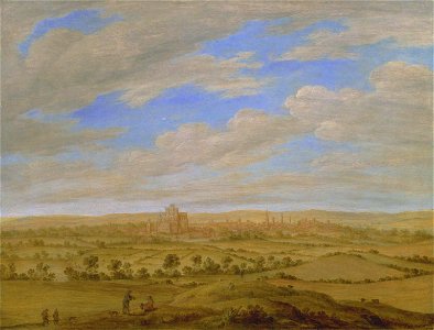 Distant view of York
