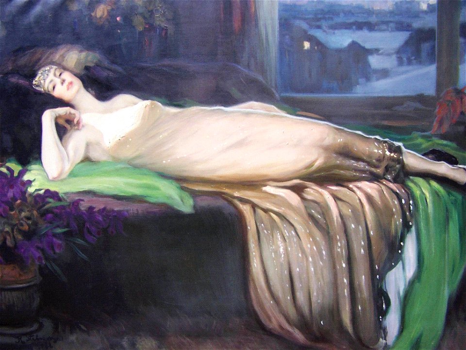 Kazimierz Stabrowski - Portrait of Laura Pytlińska - MP 464 MNW - National Museum in Warsaw