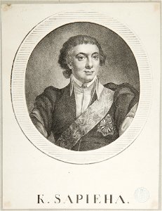 Kazimier Niestar Sapieha. Казімер Нестар Сапега (V. Ślivicki, 1820-29)