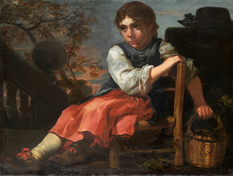 Bernhard Keil - Sitting girl