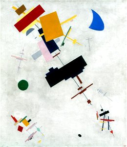 Kazimir Malevich - Suprematism - Google Art Project. Free illustration for personal and commercial use.