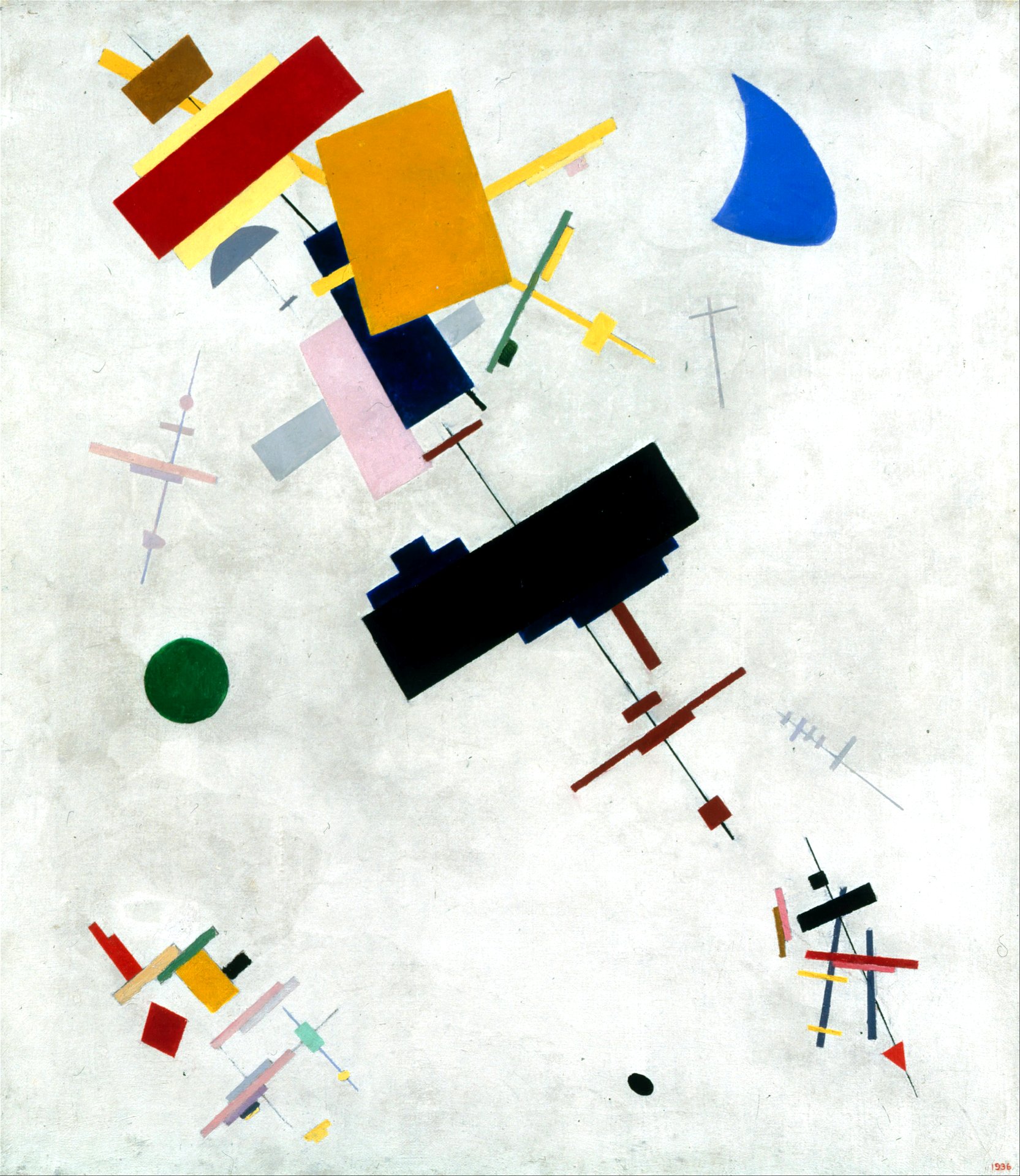 Singer (1913) by Kazimir Malevich – Artchive