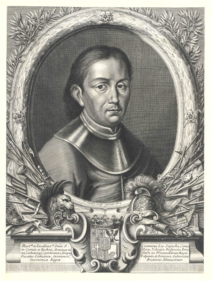 Kazimier Leŭ Sapieha. Казімер Леў Сапега (P. Landry, 1663) (2)