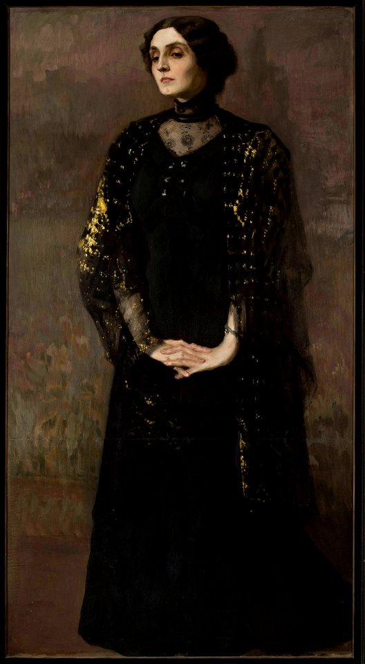 Kazimierz Stabrowski - Portrait of a woman - MP 471 - National Museum in Warsaw