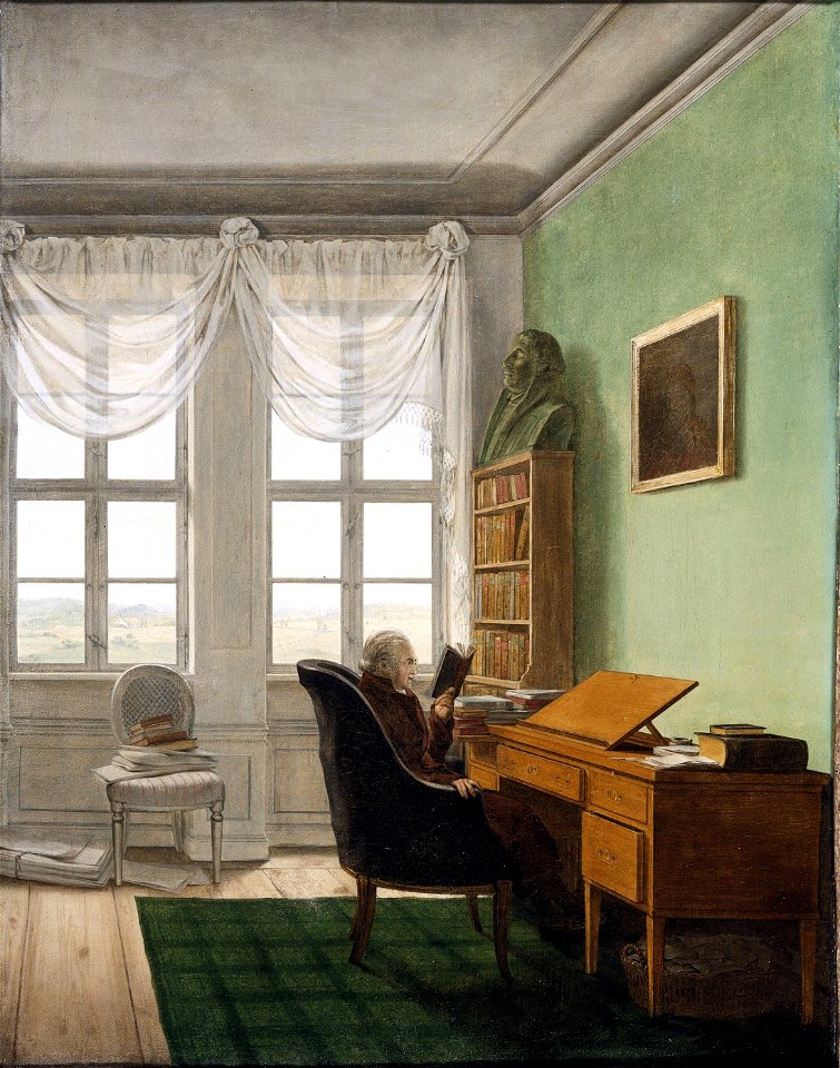 Georg Friedrich Kersting - Reinhards Studierstube (ca. 1811)