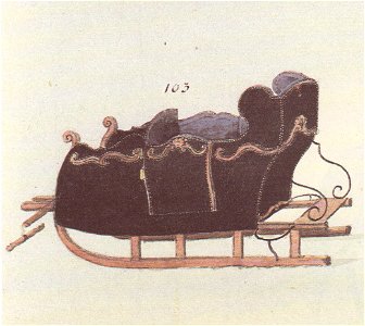 Kazan sleigh by Brotze