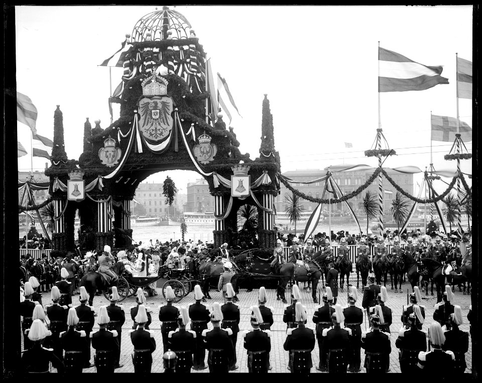 Kejsar Wilhelms statsbesök 1908-08-03 - Livrustkammaren - 45613